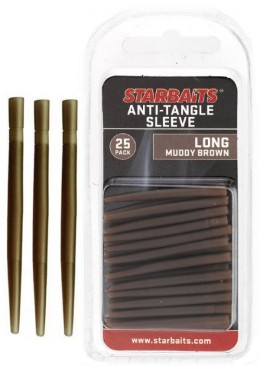 Anti tangle sleeve long barna 4cm (gubancgátló) 25db