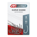 Jrc kurve shank carp hooks size 8 - 11db pontyozó horog