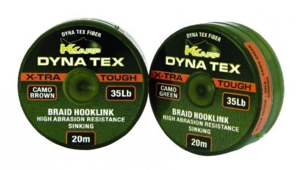 K-karp xtra tough 20m camo green 45 lb fonott előkezsinór