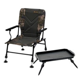Prologic avenger relax camo armrests -and- covers karfás horgászszék horgász asztallal