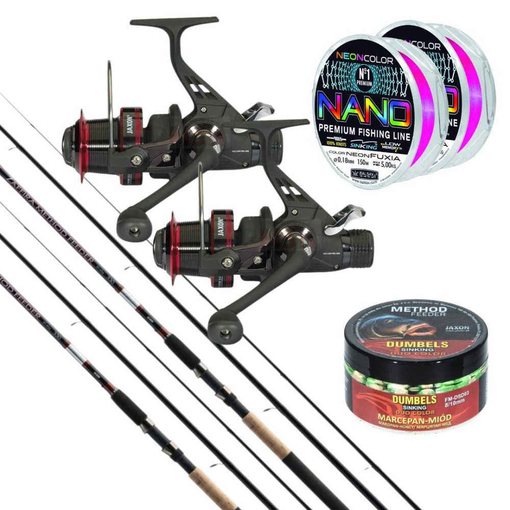 Jaxon double red zafira feeder szett 360 cm