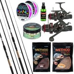 Jaxon double zafira távdobó feeder szett 390 cm