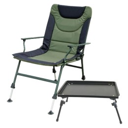 Konger horgászszék csalizó asztallal