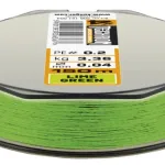 Kamatsu techron micro braid x4 lime green 0.03/150m pe 0.1 - Image 2
