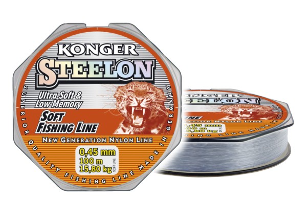 Konger steelon soft line 0.40mm/100m monofil zsinór