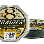 Konger braider x8 olive green 0.14/10m