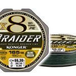 Konger braider x8 olive green 0.18/150m