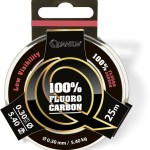 Quantum fluoro carbon predator 25m 0,40mm 9,00kg, 20,00lbs átlátszó fluorokarbon előkezsinór