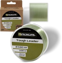 Radical ? 0,50mm tough leader h: 100m 13,6kg / 30lbs világos zöld