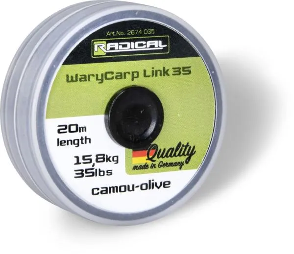 Radical ? 0,65mm warycarp link 35 h: 20m 15,8kg / 35lbs camou-olive - Image 2
