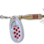 12g ezüst / piros pontok zebco trophy z-tandem no. 1 + 3
