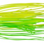 Diamond dust skirt chartreuse/lime