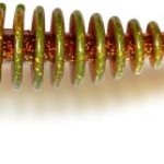 24g 17cm motor oil black cat curly worm