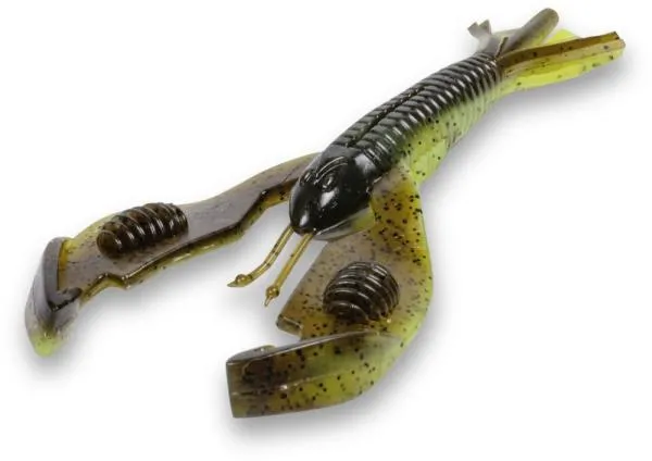 7g 10cm green pumpkin chartreuse quantum 4street b-ass craw 5darab - Image 2