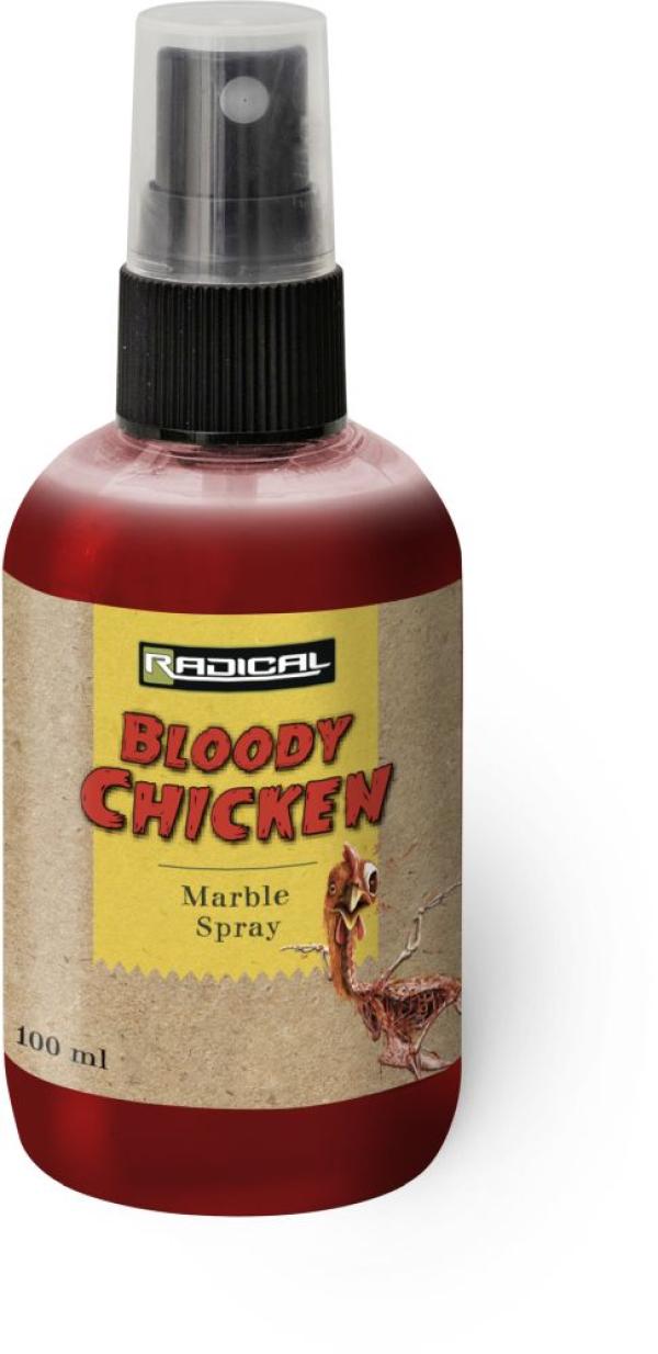 Radical bloody chicken marble spray 100ml piros/barna