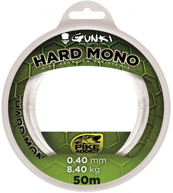 Gunki hard monofil előke zsinór 50m 0,80mm