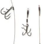 #2 + #1/0 quantum q-stinger camo steel 28kg,61lbs 1darab - Image 5