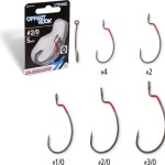 #2 quantum 4street offset hook dg black red 5darab