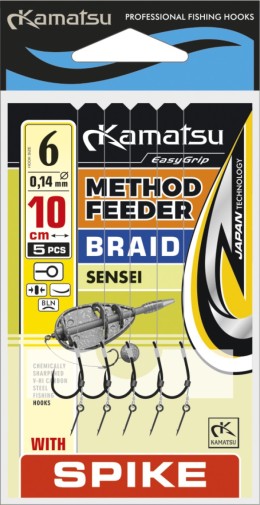 Kamatsu method feeder braid sensei 6 spike