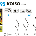 Kamatsu method feeder long koiso 12 with silicone ring