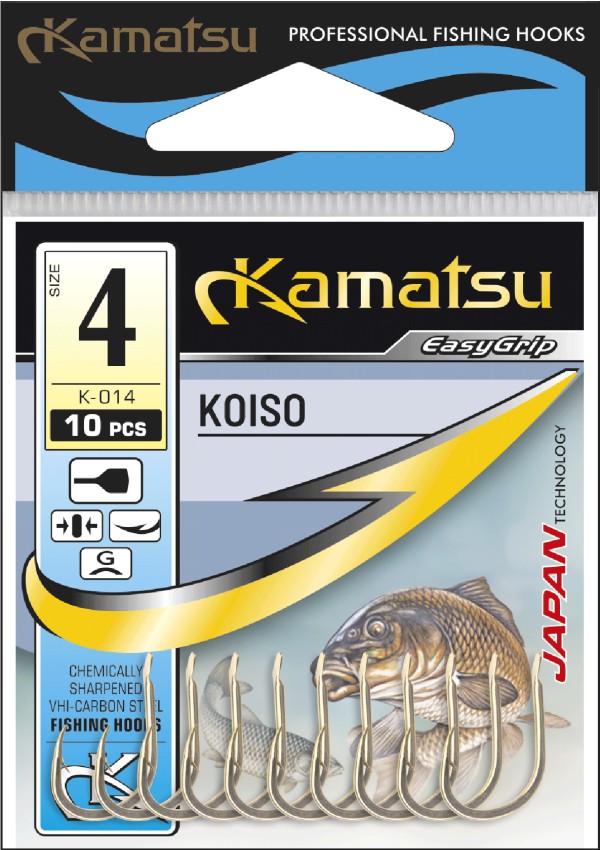 Kamatsu kamatsu koiso 3/0 gold flatted