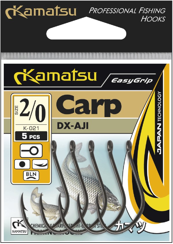 Kamatsu kamatsu dx-aji 4 black nickel ringed