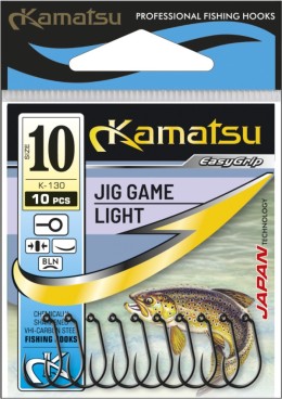 Kamatsu kamatsu jig game light 6 black nickel ringed