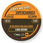 Supercharged hollow leader 7m 50lbs camo brown - Image 2