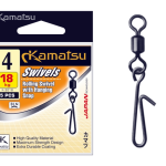 Kamatsu swivel with hanging snap 6 14kg k-3018