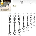 Kamatsu crane swivel with easy - lock snap 2+5bln 50kg k-3505