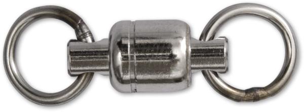 30mm black cat x-strong ball bearing swivel 6 black nikkel 2darab
