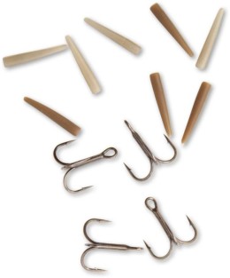 Quantum mr. pike csukázó előke készlet terepszín 12darab