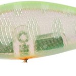 Illex flat tricoroll 5,5cm s chartreuse back yama wobbler