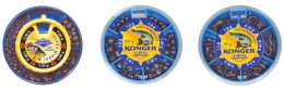 Konger notched thick shots in box 50g thick