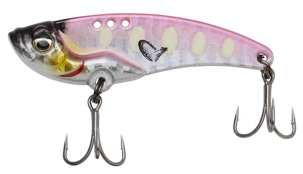 Vib blade sw 4.5cm 8.5g fast sinking pink glow dot