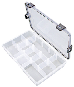 Konger big lure box no3 compartments:15 one sided 267x167x47mm