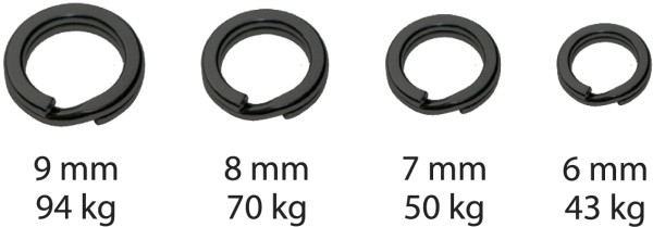 Dreadcat split ring big game 7/50kg dread cat