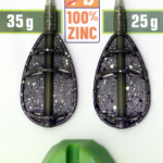 Kamatsu light eco zinc (25g, 35g+töltő) method feeder etetőkosár szett