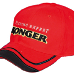 Konger 5, 58-60-62 piros baseball sapka