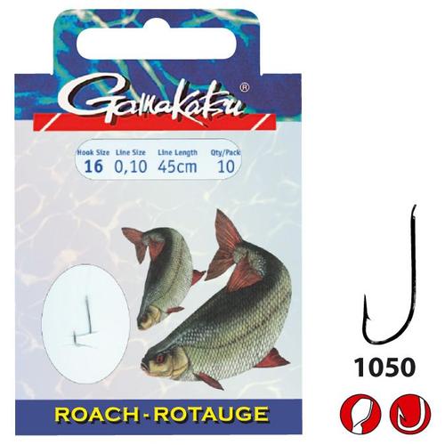 Gamakatsu BOOKLET ROACH 1050N #12-0.14MM 70CM