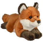 Plüss róka - Rókarudi 30cm - fekvő