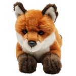 Plüss róka - Rókarudi 30cm - fekvő - Image 2