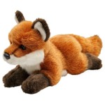 Plüss róka - Rókarudi 30cm - fekvő - Image 3