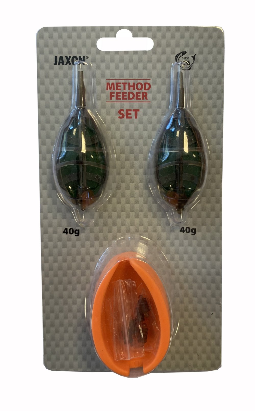 Jaxon classic - 2x 40g etetőkosár + töltő + 5x gyorscsatlakozó