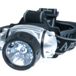 Jaxon round led headlamp 9 led 3xaaa 1,5v fejlámpa