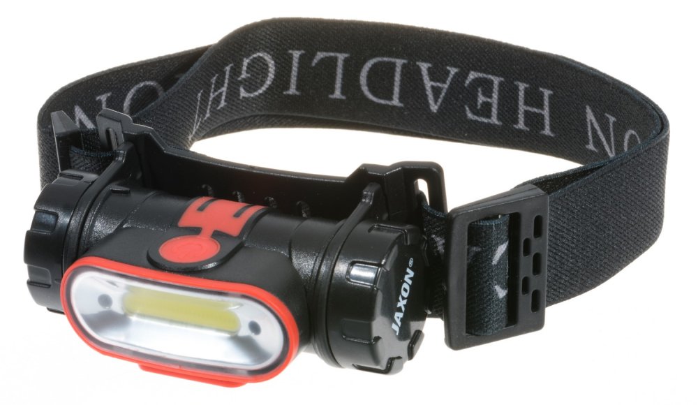 Jaxon sensor led headlamp led cob-300 lm accu. 2000mah included akksis fejlámpa