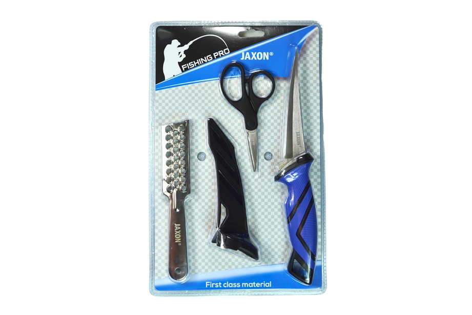 Jaxon set knife+scissors+scaper halpucoló szett