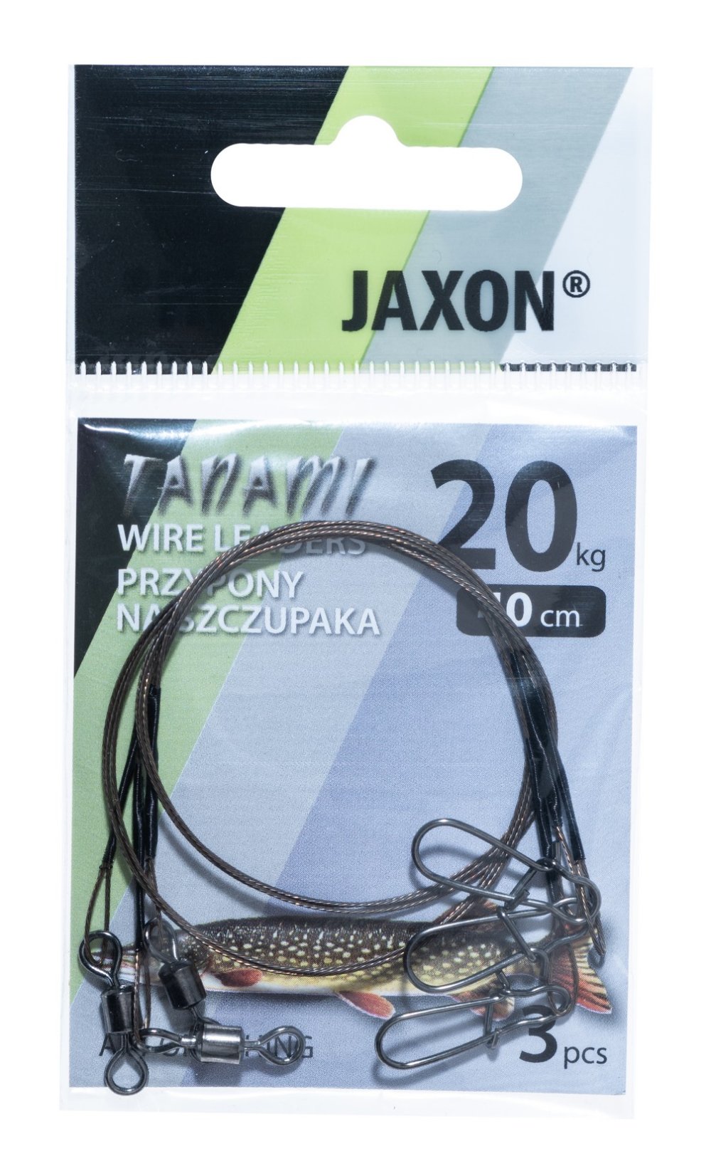 Jaxon tanami big game wire leaders 20kg 40cm drótelőke