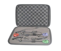Jaxon bite indicators set red/blue/green 3 swinger szett