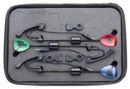 Jaxon bite indicators set piros/kék/zöld 3 darabos swinger szett